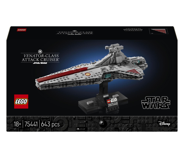 LEGO STAR WARS 75441 Krążownik szturmowy typu Venator - 1473551 - zdjęcie